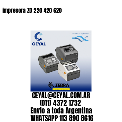 impresora ZD 220 420 620