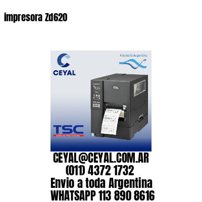 impresora Zd620