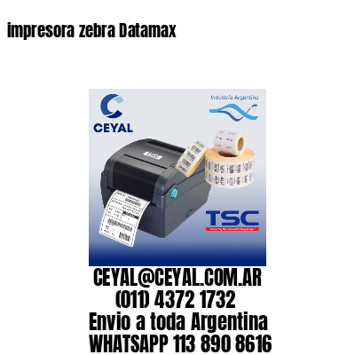 impresora zebra Datamax