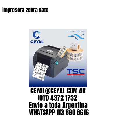 impresora zebra Sato