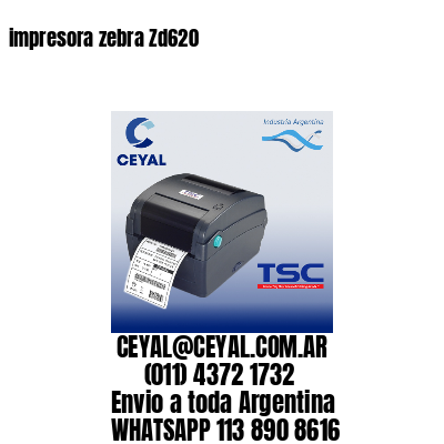 impresora zebra Zd620