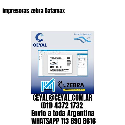 impresoras zebra Datamax