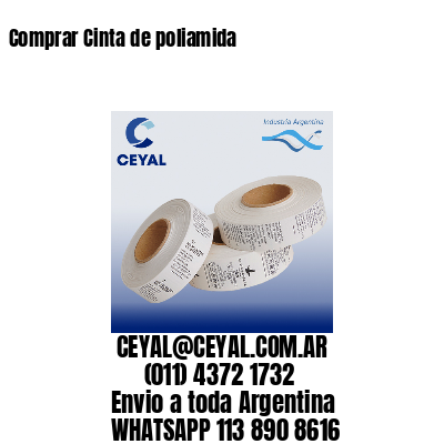 Comprar Cinta de poliamida