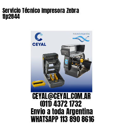 Servicio Técnico Impresora Zebra tlp2844