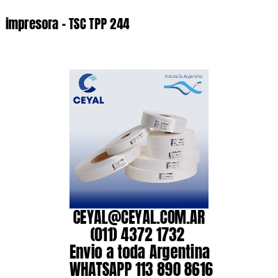 impresora – TSC TPP 244