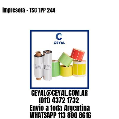 impresora - TSC TPP 244