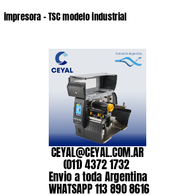 impresora – TSC modelo industrial