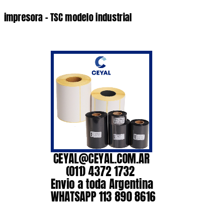 impresora - TSC modelo industrial