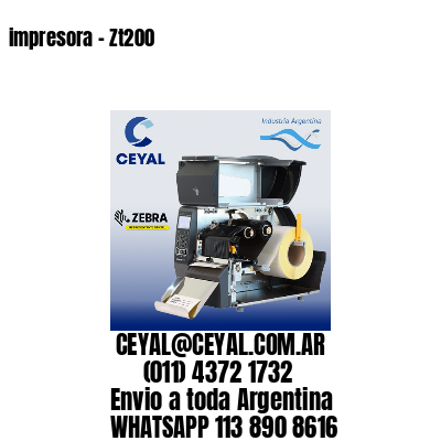 impresora - Zt200