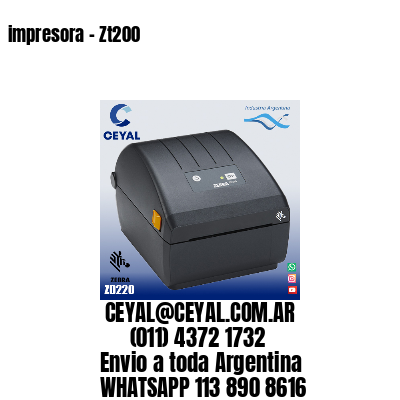 impresora – Zt200