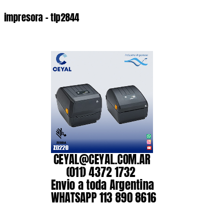 impresora - tlp2844