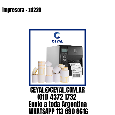 impresora - zd220