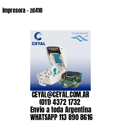 impresora - zd410