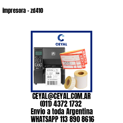 impresora – zd410