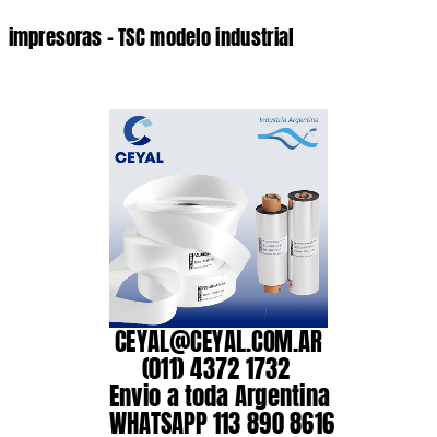 impresoras – TSC modelo industrial