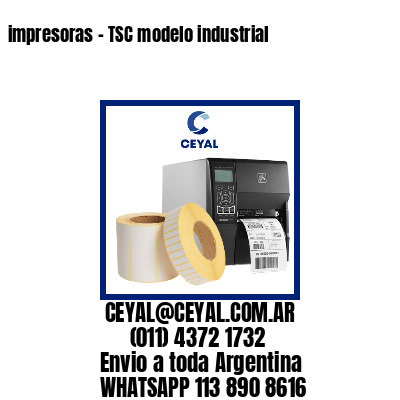 impresoras – TSC modelo industrial