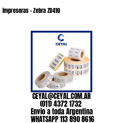 impresoras – Zebra ZD410