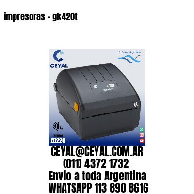 impresoras – gk420t