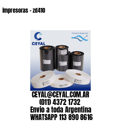 impresoras – zd410