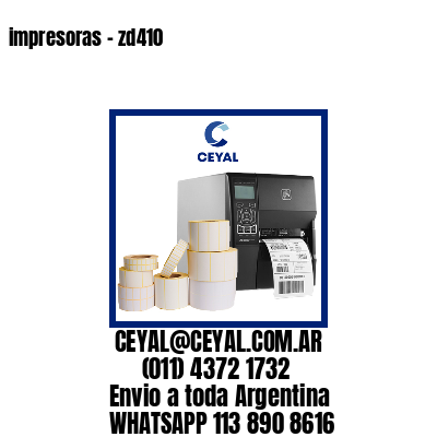 impresoras – zd410