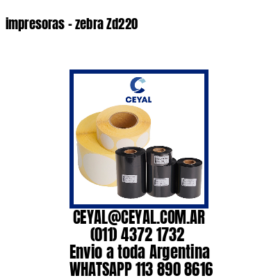 impresoras – zebra Zd220