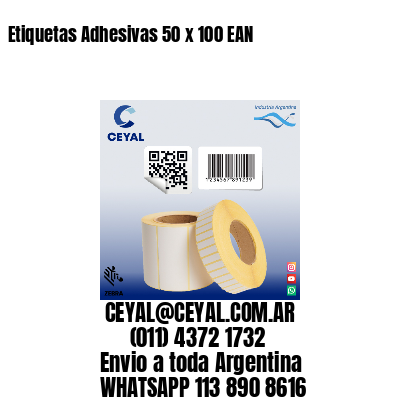 Etiquetas Adhesivas 50 x 100 EAN