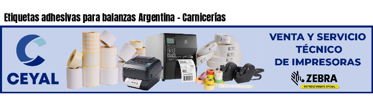 Etiquetas adhesivas para balanzas Argentina - Carnicerías