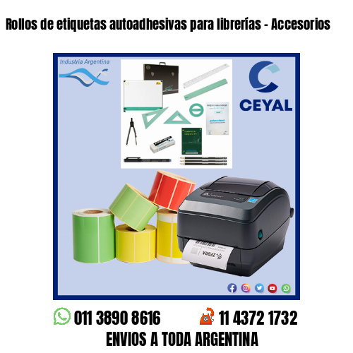 Rollos de etiquetas autoadhesivas para librerías – Accesorios