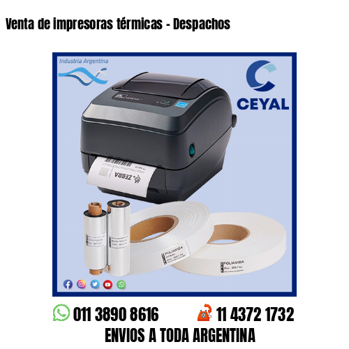 Venta de impresoras térmicas – Despachos