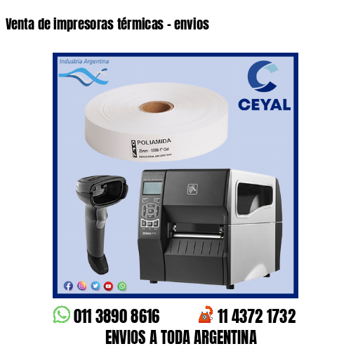 Venta de impresoras térmicas – envios