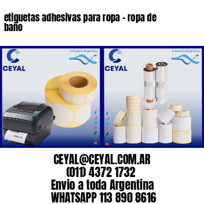 etiquetas adhesivas para ropa – ropa de baño