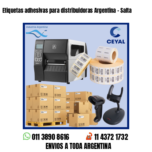 Etiquetas adhesivas para distribuidoras Argentina – Salta