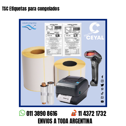 TSC Etiquetas para congelados