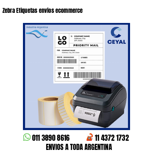 Zebra Etiquetas envios ecommerce