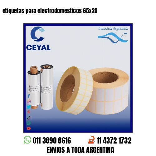 etiquetas para electrodomesticos 65×25