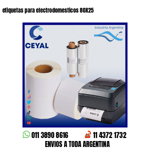 etiquetas para electrodomesticos 80X25