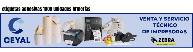 etiquetas adhesivas 1000 unidades Armerías