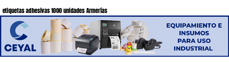 etiquetas adhesivas 1000 unidades Armerías