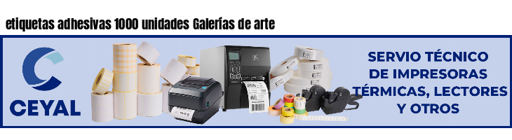 etiquetas adhesivas 1000 unidades Galerías de arte