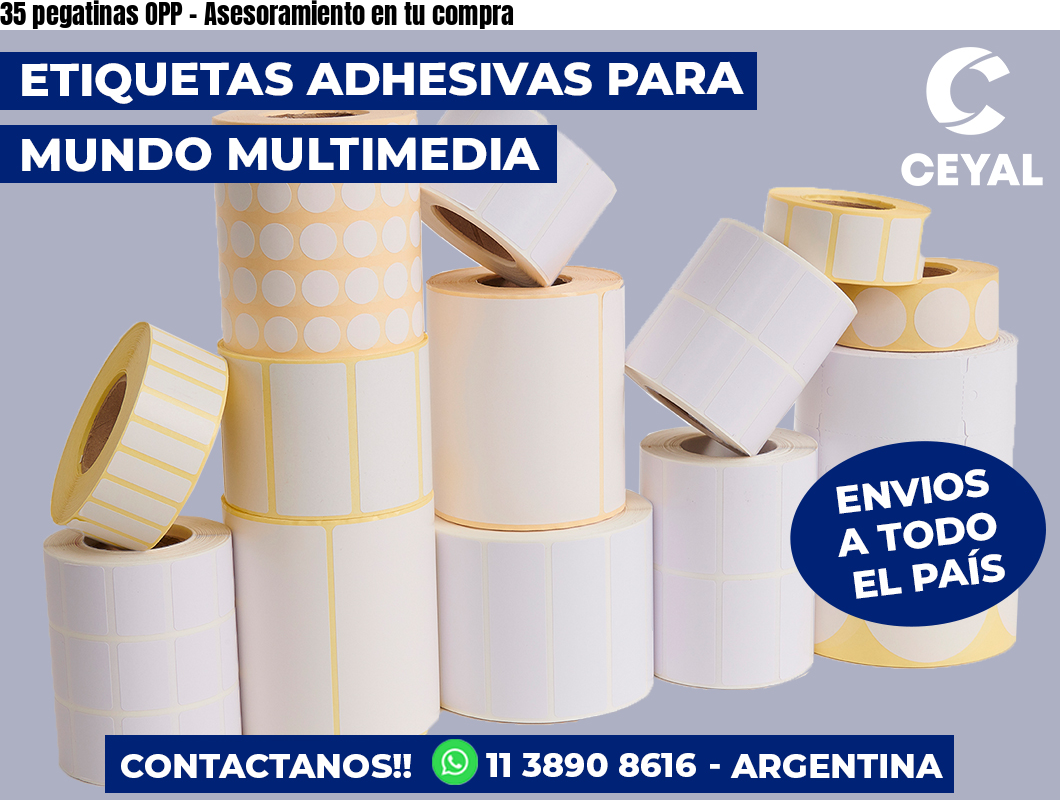 35 pegatinas OPP – Asesoramiento en tu compra