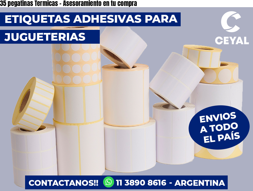 35 pegatinas Termicas - Asesoramiento en tu compra