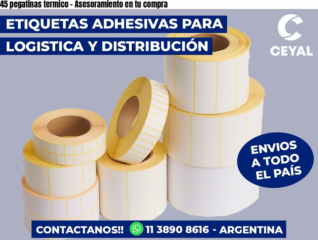 45 pegatinas termico – Asesoramiento en tu compra