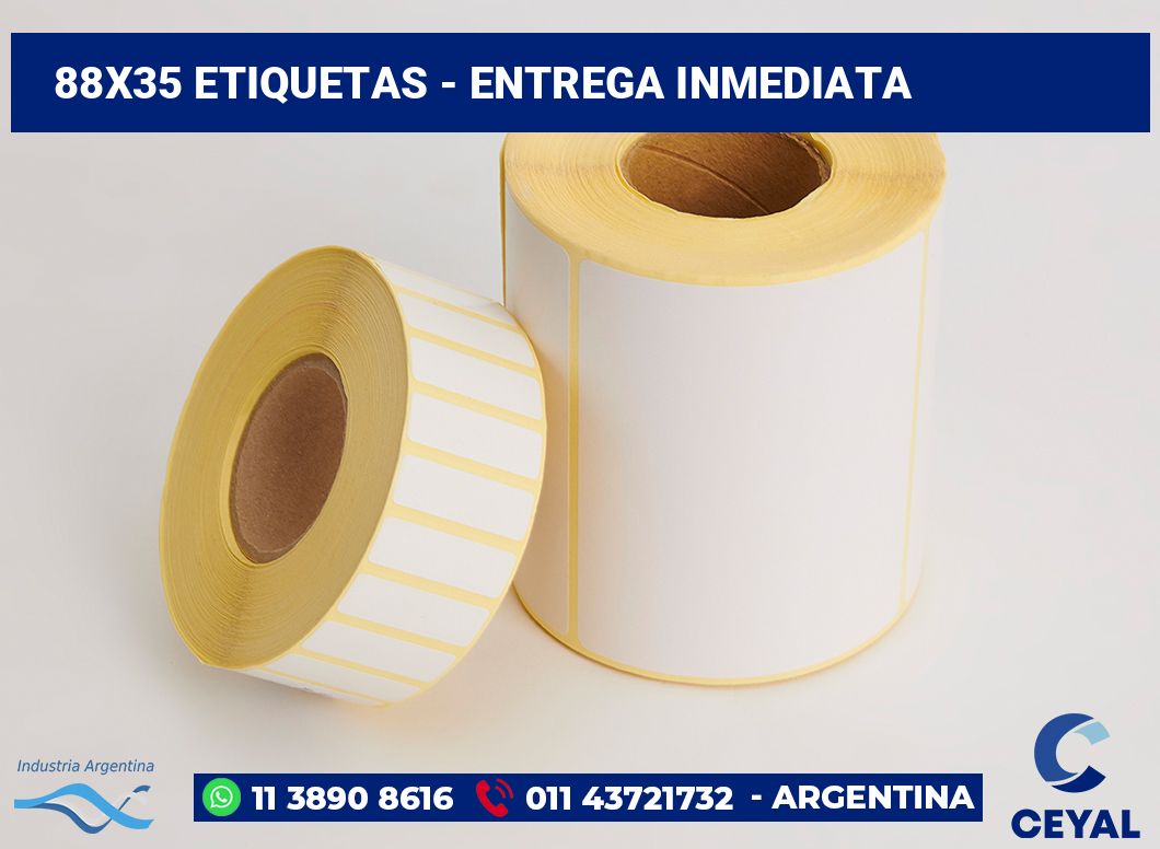 88×35 Etiquetas