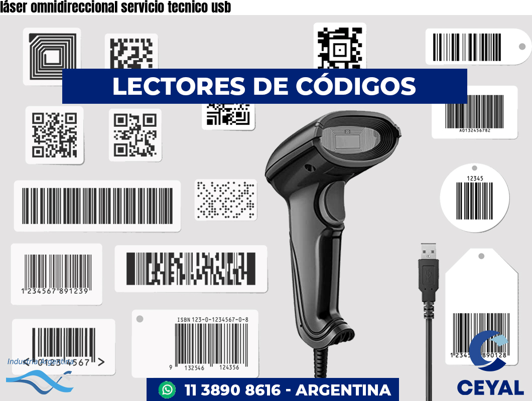 láser omnidireccional servicio tecnico usb