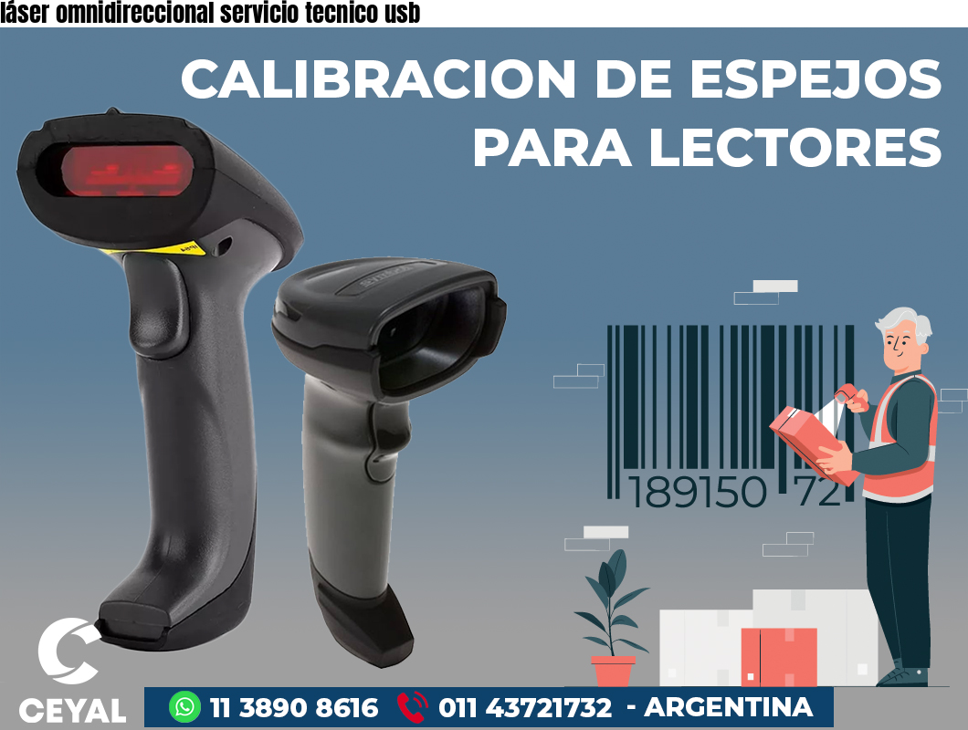 láser omnidireccional servicio tecnico usb