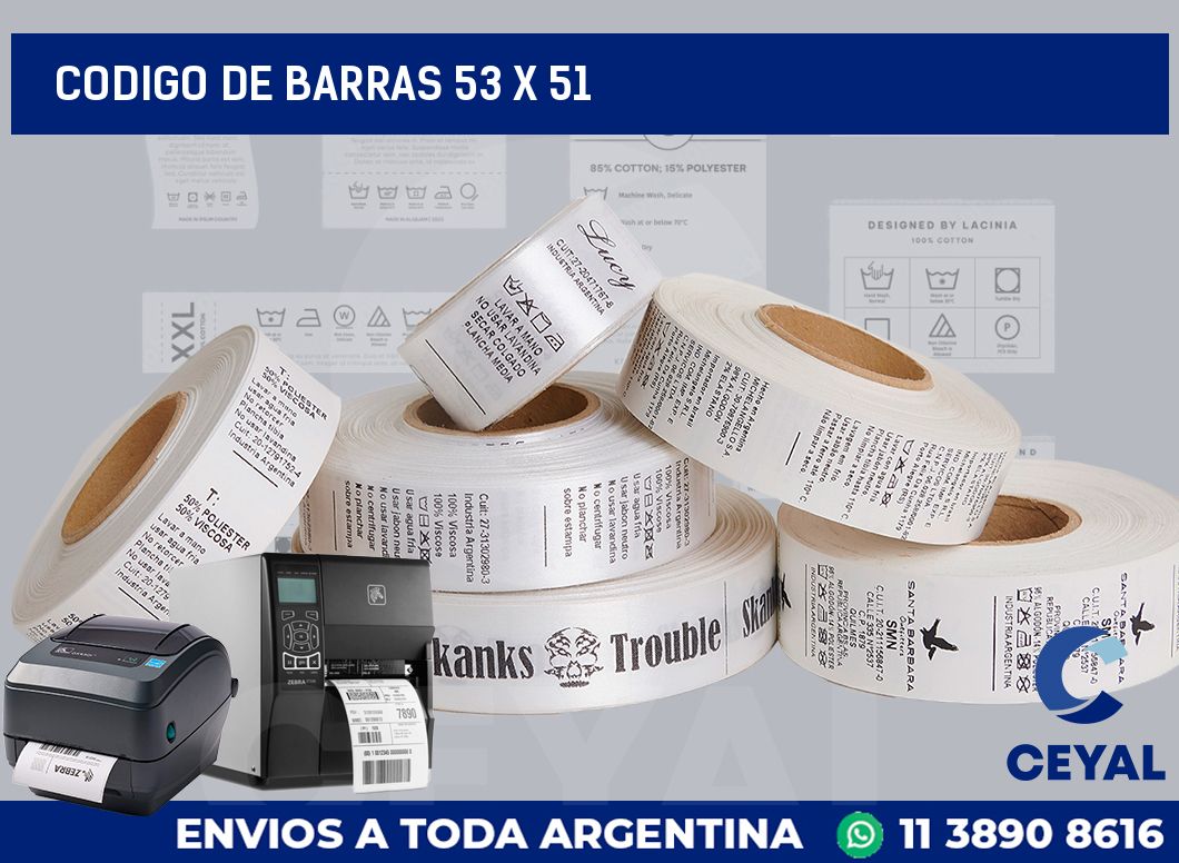 codigo de barras 53 x 51