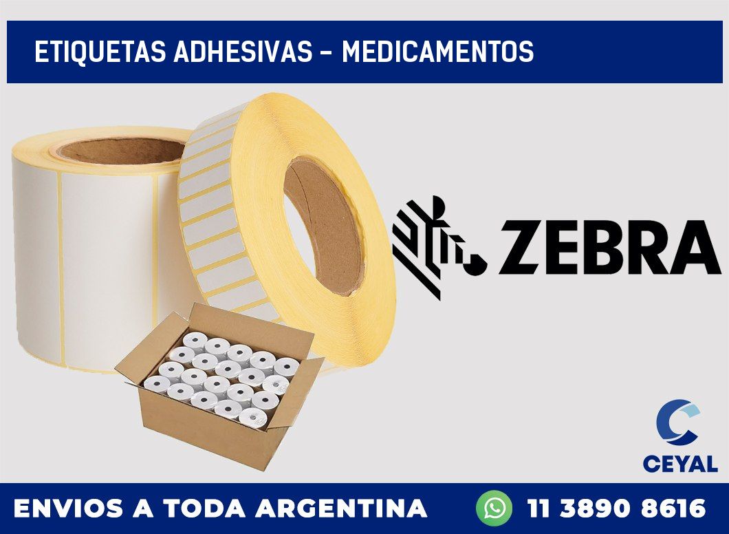 etiquetas adhesivas - Medicamentos