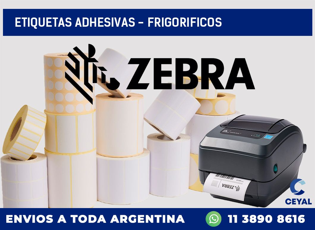 etiquetas adhesivas – frigorificos