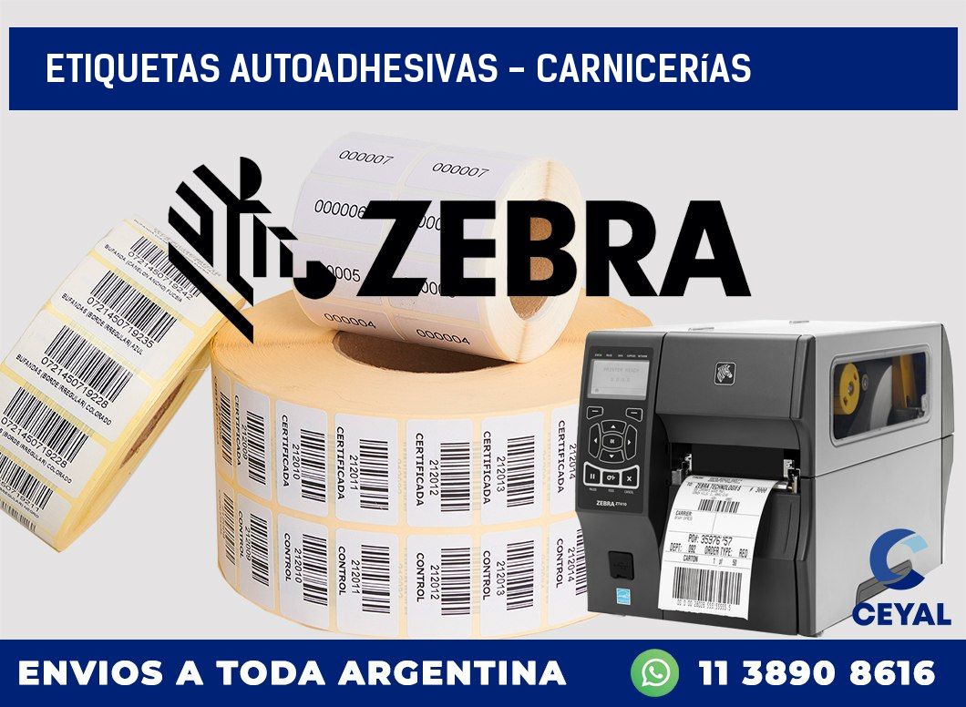 etiquetas autoadhesivas – Carnicerías