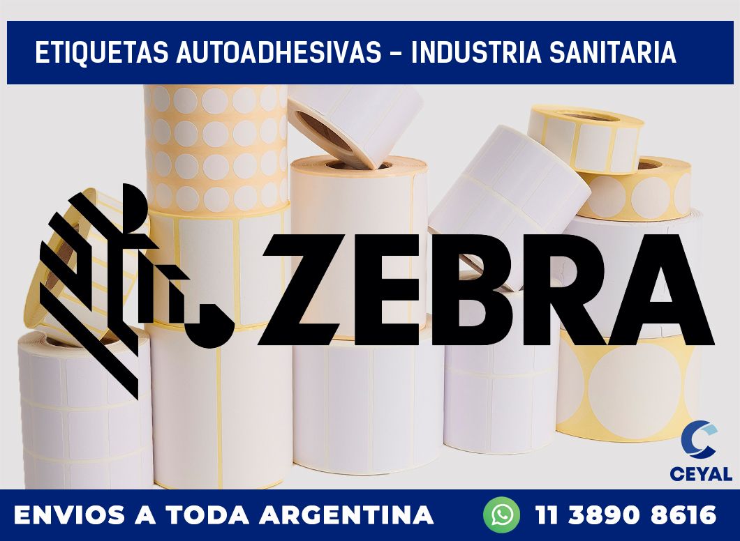 etiquetas autoadhesivas - industria sanitaria